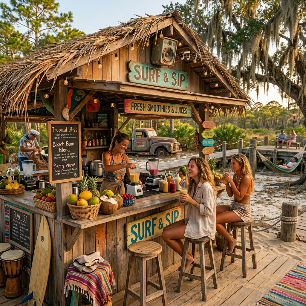 Remove water, add old Florida rustic setting